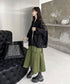 Flap Pocket Mermaid Skirt